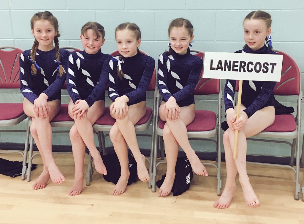 ActiveCumbria's tweet image. The girls from #Lanercost #Brampton  are here at the Gymnastics finals #CumbriaSchoolGames @YourSchoolGames