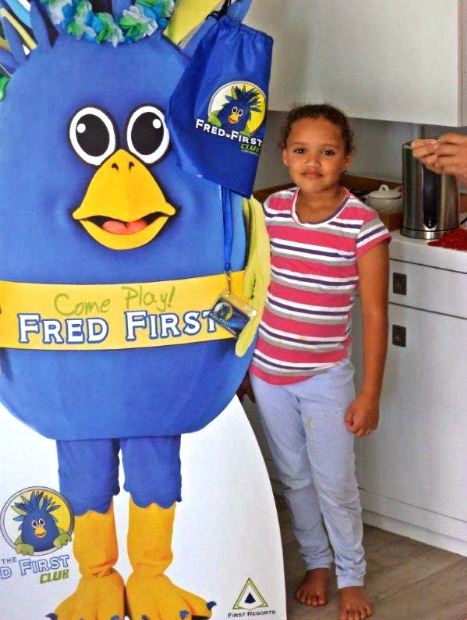 First_Group_ZA's tweet image. Our new Fred First Club member from Cape Gordonia! #fredfirst #firstresorts