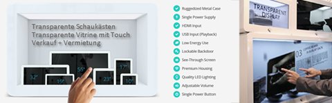 MagicBoxWerbung's tweet image. Transparent Touch Screen Showcasebox (TSB)
Ready 2 Rent!? Email: info@transparent-screens.com oder info@asignum.com