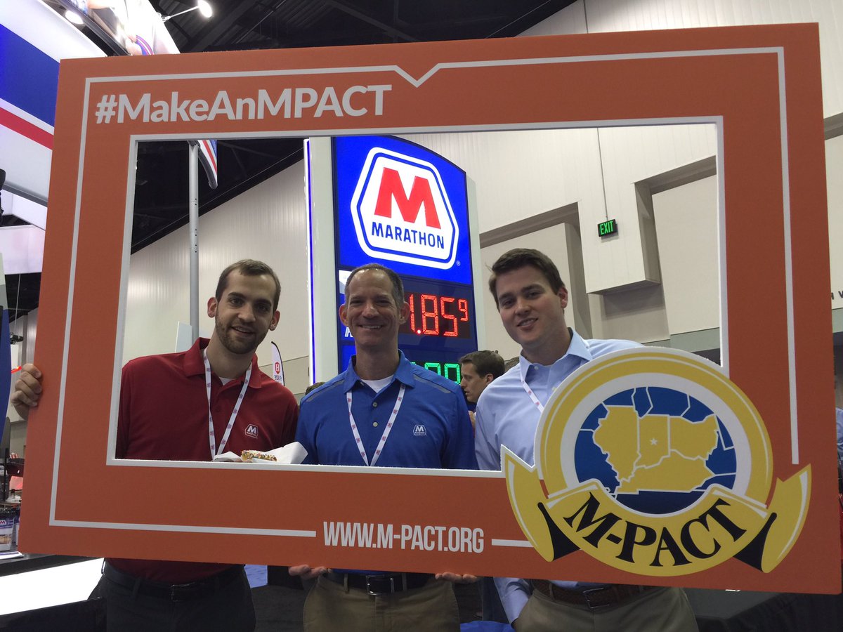 MPACTTradeshow's tweet photo. @MarathonPetroCo (#901) knows how to #MakeAnMPACT on the #MPACT2016 tradeshow floor https://t.co/iGSCcUpsfC