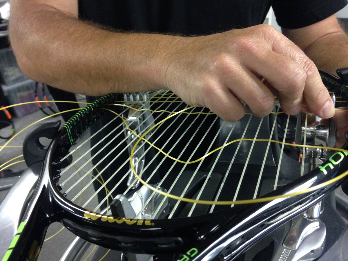 Wilson Tennis on X: Now stringing at the @MiamiOpen: Serena