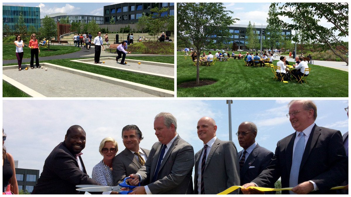 LibPropTrust's tweet photo. #tbt #CentralGreen opening last June! @NavyYardPhila @PIDCphila @BCCOphilly @fieldoperations #Synterra #PBJBRED https://t.co/FaMJhUMCVE