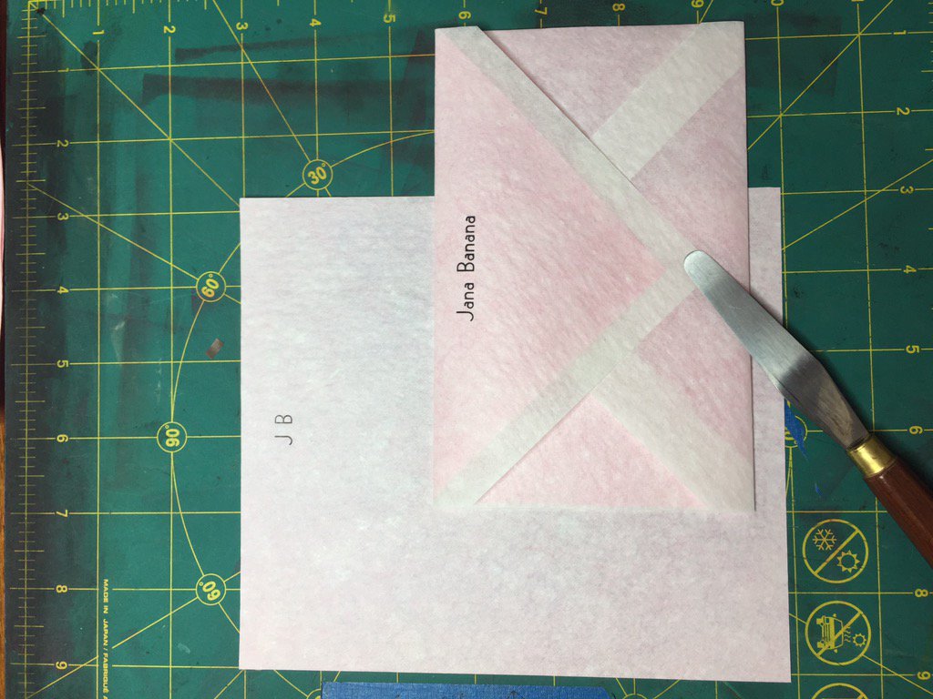 RealJim's tweet photo. Jana's cards & envelopes finished. Time to wrap & mail. #writeyourmother #PrintMatters #mamassauce https://t.co/XicVbAeJ1x