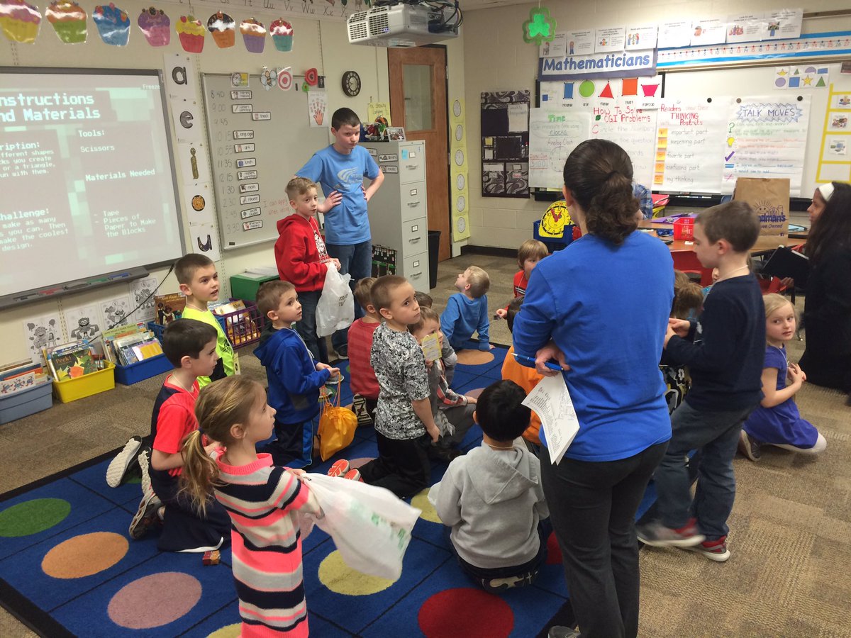 Reflecting on our minecraft constructions at Hillcrest Engineering Day!