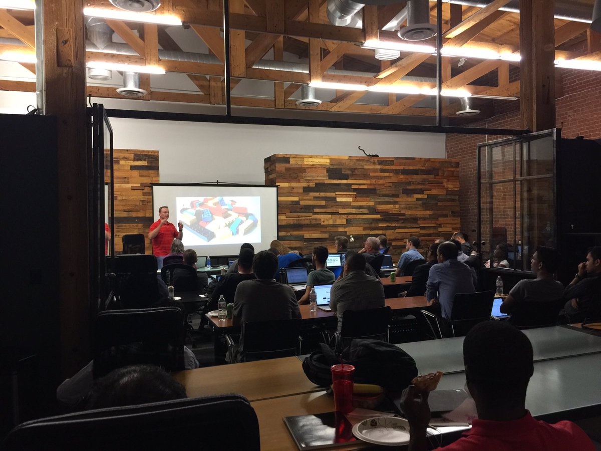 What a great turnout for last nights Angular 2 meetup! Thanks again to <a href="/DanWahlin/">Dan Wahlin</a> for presenting