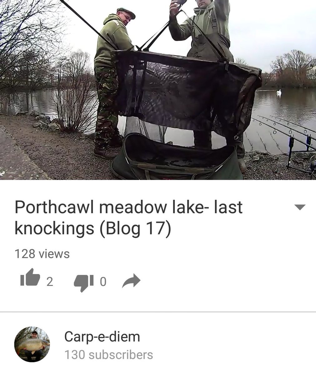 Check out the new video on this link youtu.be/5RXtoW_FN3w #YouTube #CarpFishing #carp #blog #blanksaver