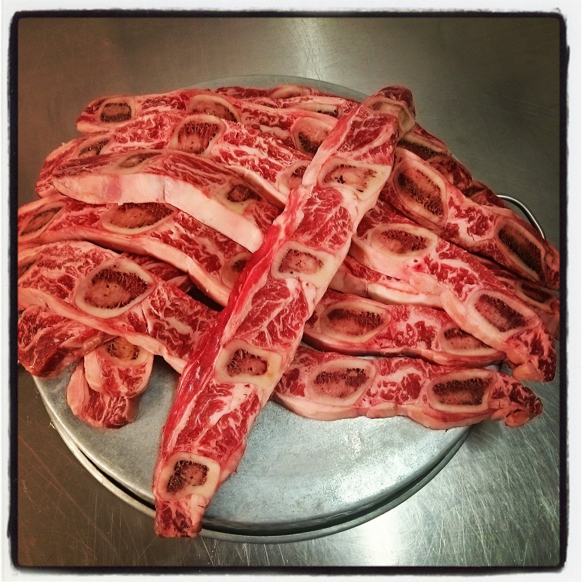 Get a load of these <a href="/HWBeef/">HWBeef</a> wagyu rib chains!! #wagyu #beef #British #cobham #Surrey #ukpub