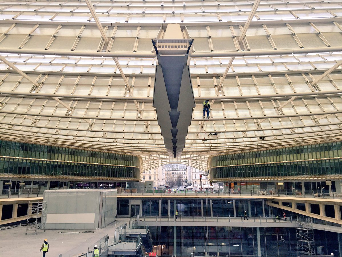 #Performance de #LAHORDE le 5 avril pour l'ouverture de la #MPAA #Canopée #LesHalles #Paris