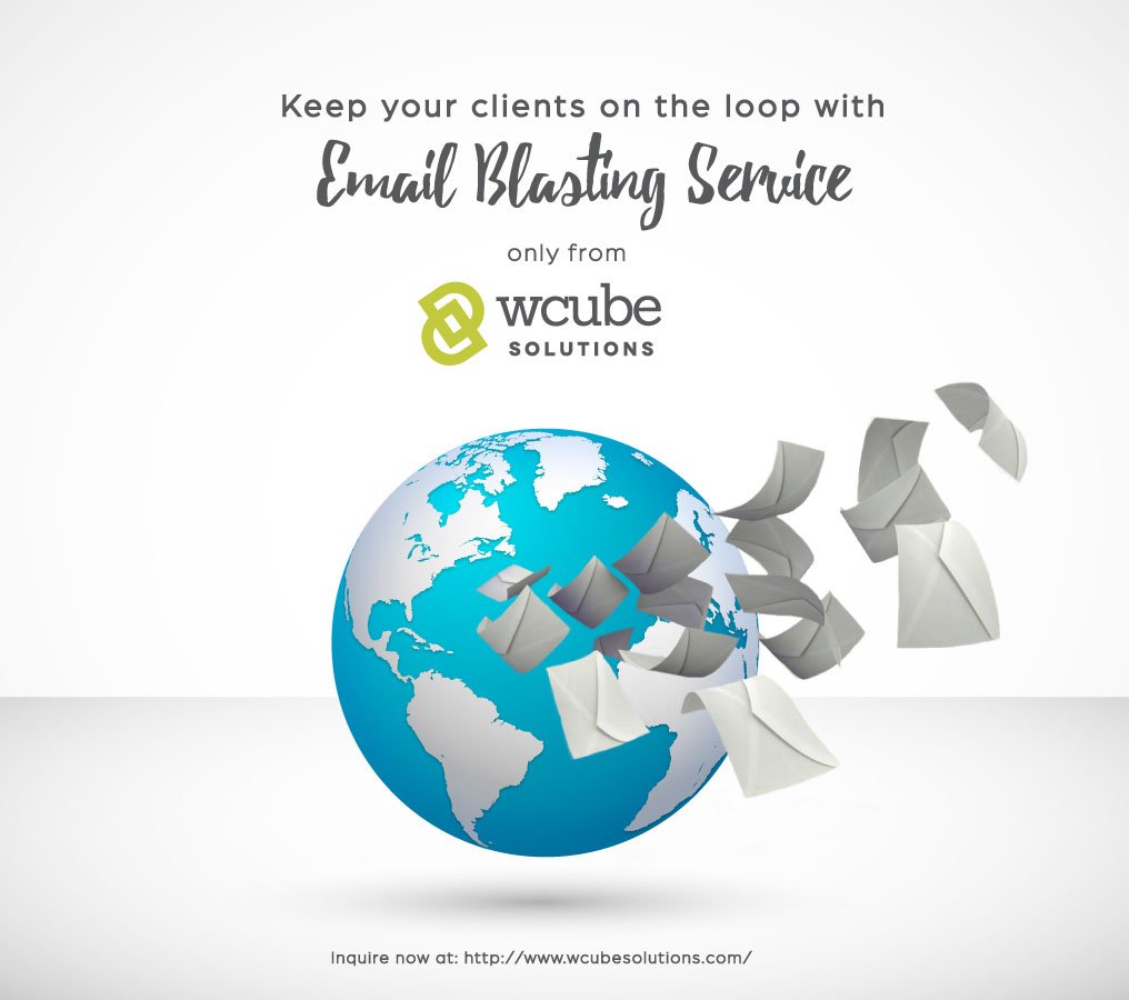 wcubesolutions's tweet photo. BE A PROFESSIONAL AND UPDATE YOUR CLIENTS VIA EMAIL BLASTING. #EmailBlasting #WCube #Business #EMarketing https://t.co/XhCRahZrZ6