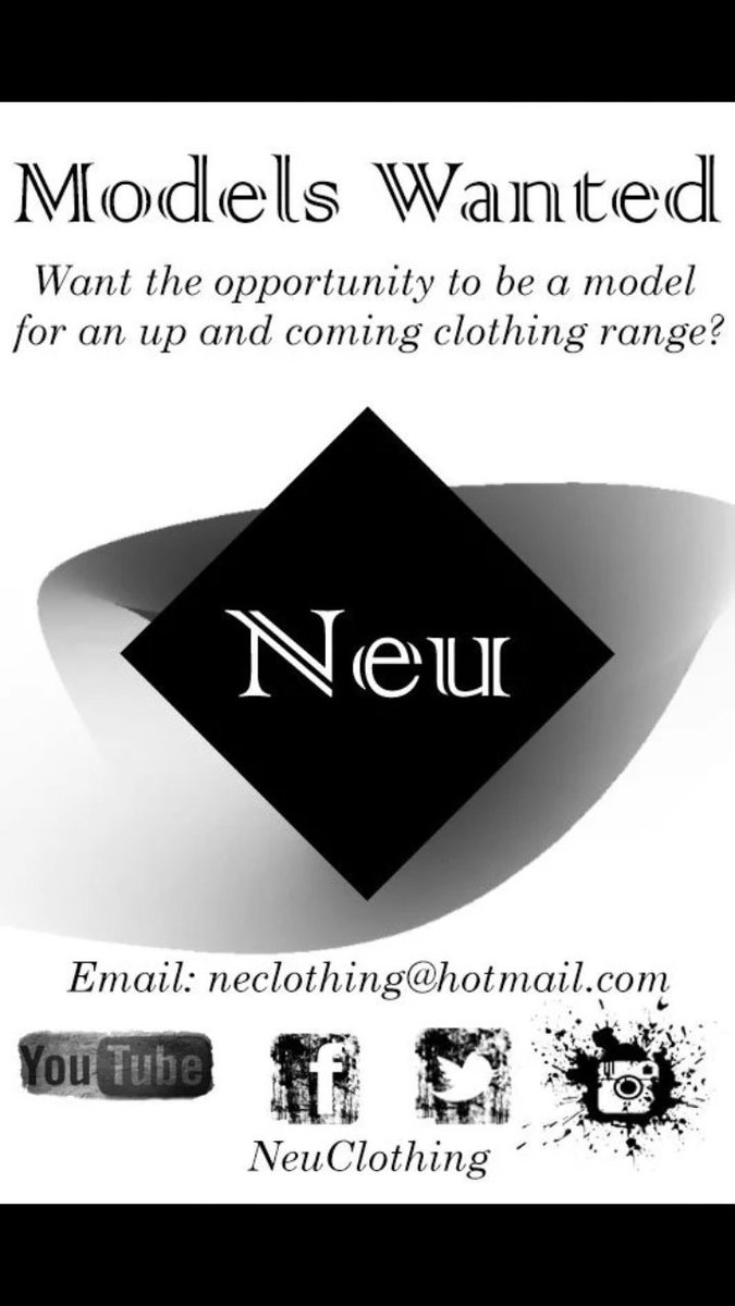 ruewear's tweet photo. We have some exciting plans for venues to model at! Get involved. #thefutureisneu https://t.co/JvqGlaD34T