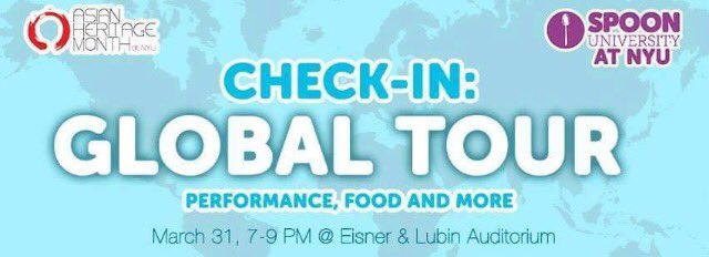 Join <a href="/spoon_NYU/">Spoon U at NYU</a> for a night of great tastes from around the world! Find ticket info here --> bit.ly/1UchXcv