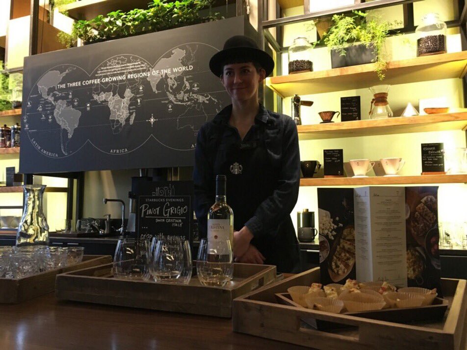 StarbucksNorth7's tweet photo. Tonight, @StarbucksNorth7, 5pm, Hosted by Jenni, Featured wine tasting @NYMetroSbux #starbucksevenings https://t.co/UYpo8WZOKw