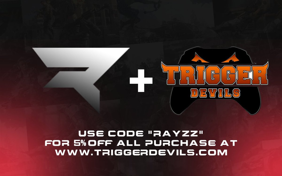 CamHodg_'s tweet photo. DONT FORGET YOU CAN USE CODE "RAYZZ" FOR 5% OF ALL PURCHASE AT @TriggerDevils https://t.co/PArCQBGFGl #ShootFaster https://t.co/z7Rch92tyf