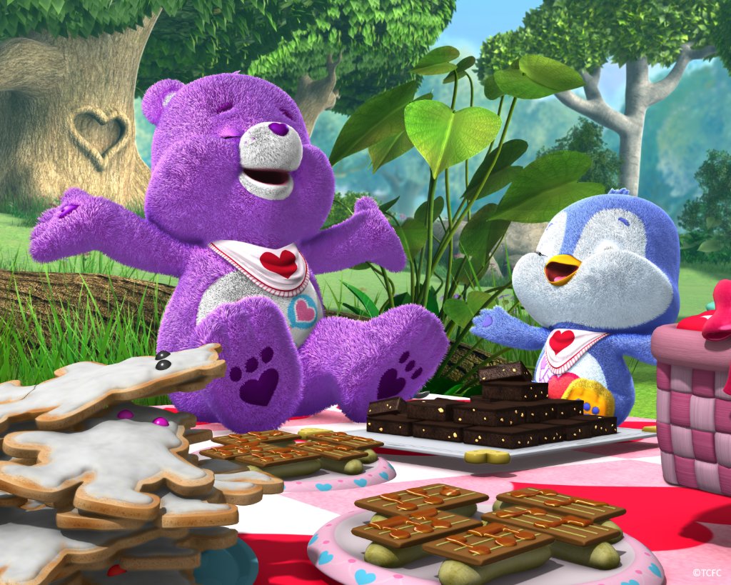 carebears's tweet photo. When #HarmonyBear doesn't show 4 a picnic, #ShareBear has fun w/some1 else. Season 2 of #CBCousins avail @Netflix! https://t.co/JPKGFipdkk