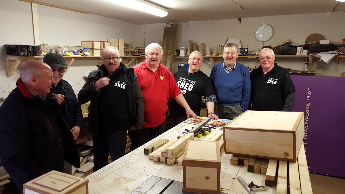 East Belfast wise Mens Shed visit BSBW Limavady Shed, great visit always welcome! <a href="/northernsheds/">Northern Mens Shed</a> @BIGNIonline