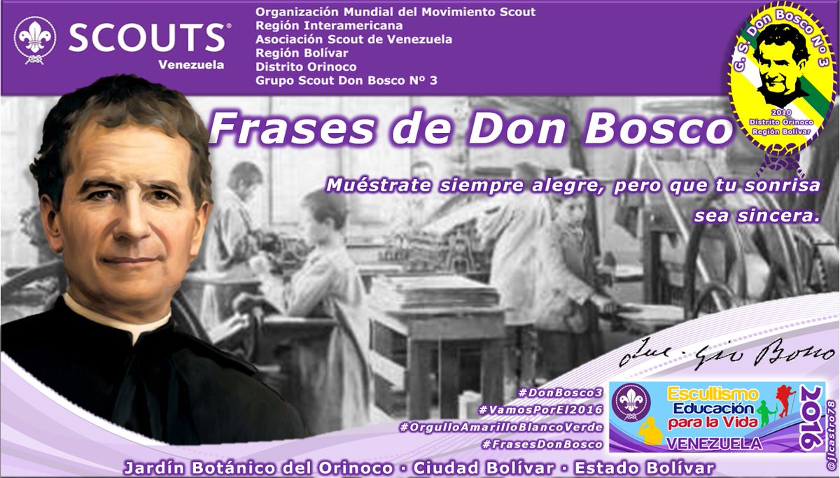 GS_DonBosco_3's tweet photo. #DonBosco3 #FrasesDonBosco #VamosPorEl2016 #OrgulloAmarilloBlancoVerde https://t.co/lhq7sSqXWS