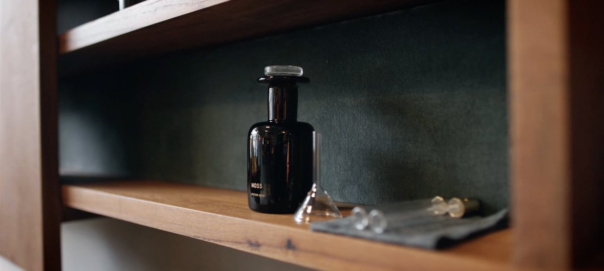 Screenshot from a video we made for <a href="/cerealmag/">C E R E A L</a> about classically trained perfumer Lyn Harris of <a href="/perfumerhlondon/">perfumerhlondon</a>