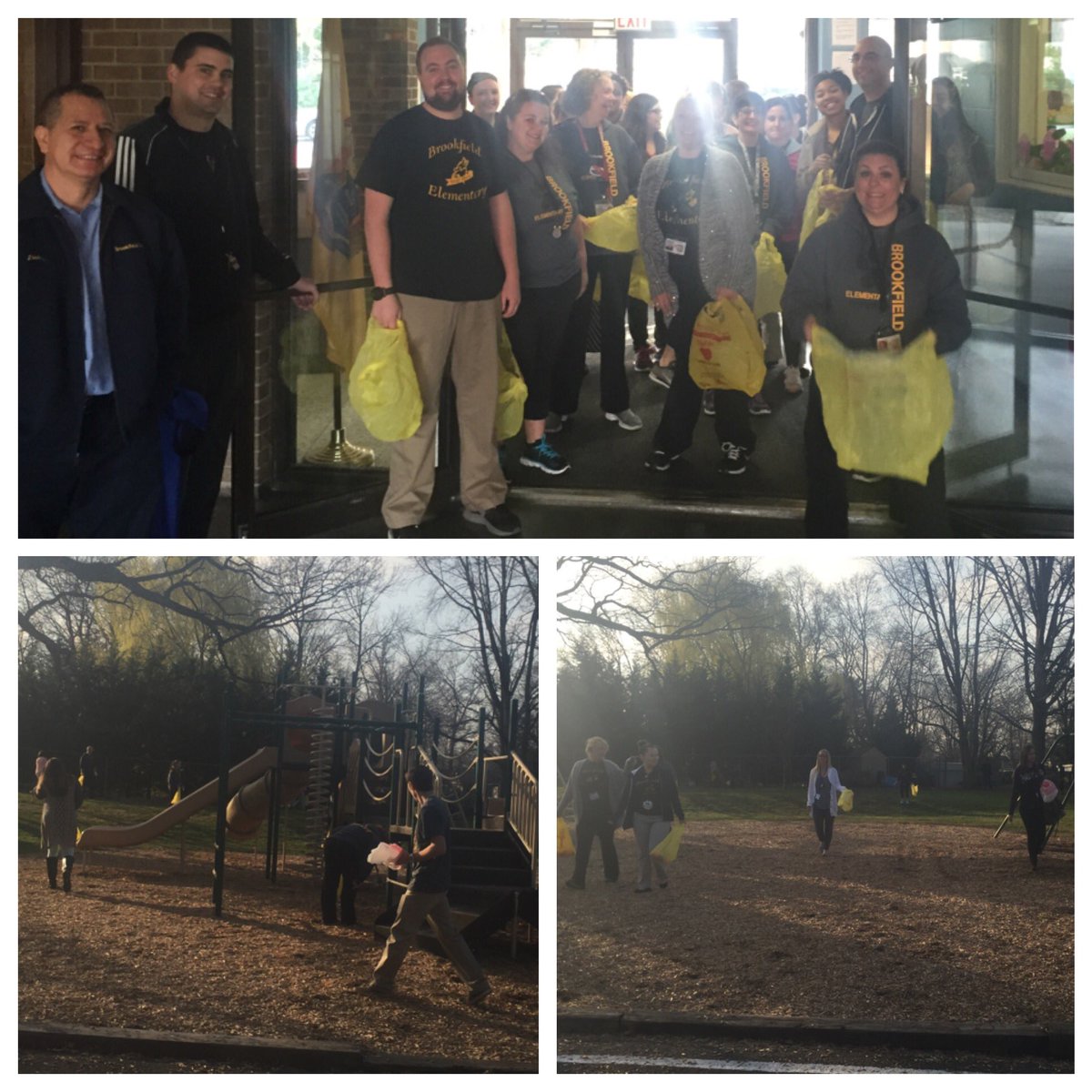 SeanAThom's tweet photo. Staff loved our 2nd annual Easter egg hunt! Only we can make an egg hunt competitive! Love my staff &amp; all they do! https://t.co/GpFOF8tT0G