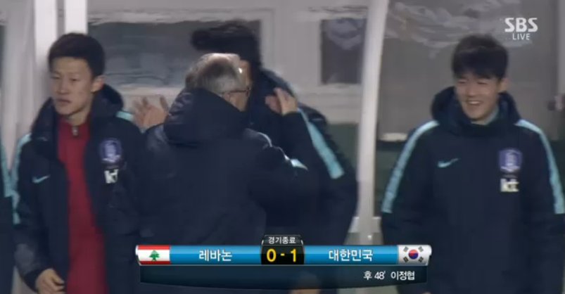 theKFA's tweet photo. 2018 월드컵 아시아 지역 예선 2라운드 

[경기 종료] 

대한민국 1 : 0 레바논

#KORvLIB  #WC2018 #AC2019 https://t.co/A4TPOkf2mg