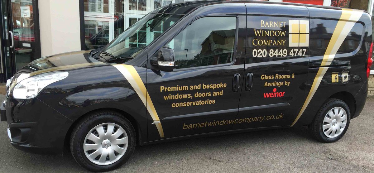 BarnetWindowCo's tweet image. Our new van for Andy, our Installations manager, has been wrapped by @cssignwrite and is looking good.