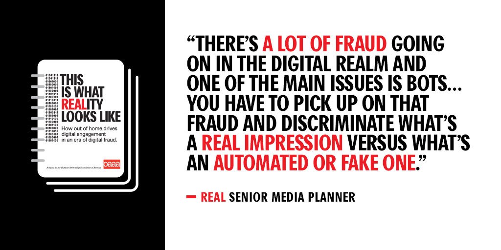 FeelTheRealOOH's tweet photo. Why guess? Read the white paper for the complete reality check. #4AsTransformation https://t.co/0a2X0keWT4