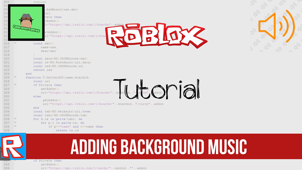 Confidentcoding Yahya On Twitter Roblox Tutorial How - roblox how to add music to game