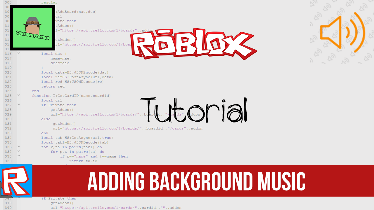 Confidentcoding Yahya On Twitter Roblox Tutorial How To Add Background Music To Your Game Https T Co Nyqjwj3sfv Robloxdev Robloxstudio Https T Co Nkoah7vh9a - how to add backround music into roblox game
