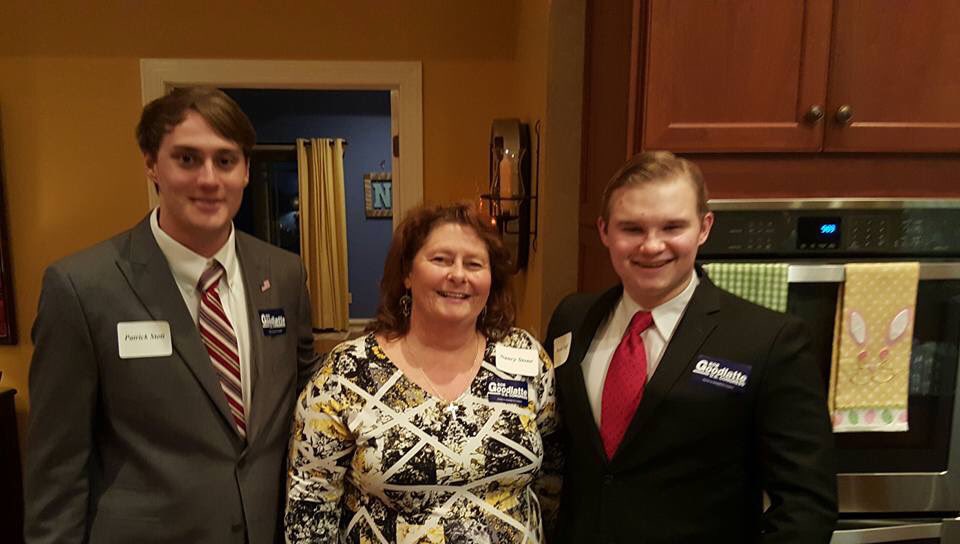 jneff_96's tweet photo. Always great to see Nancy Stone and @classypat7. I'm blessed to know these great conservatives! #RockinghamCoGOP https://t.co/PTTIjcA9br