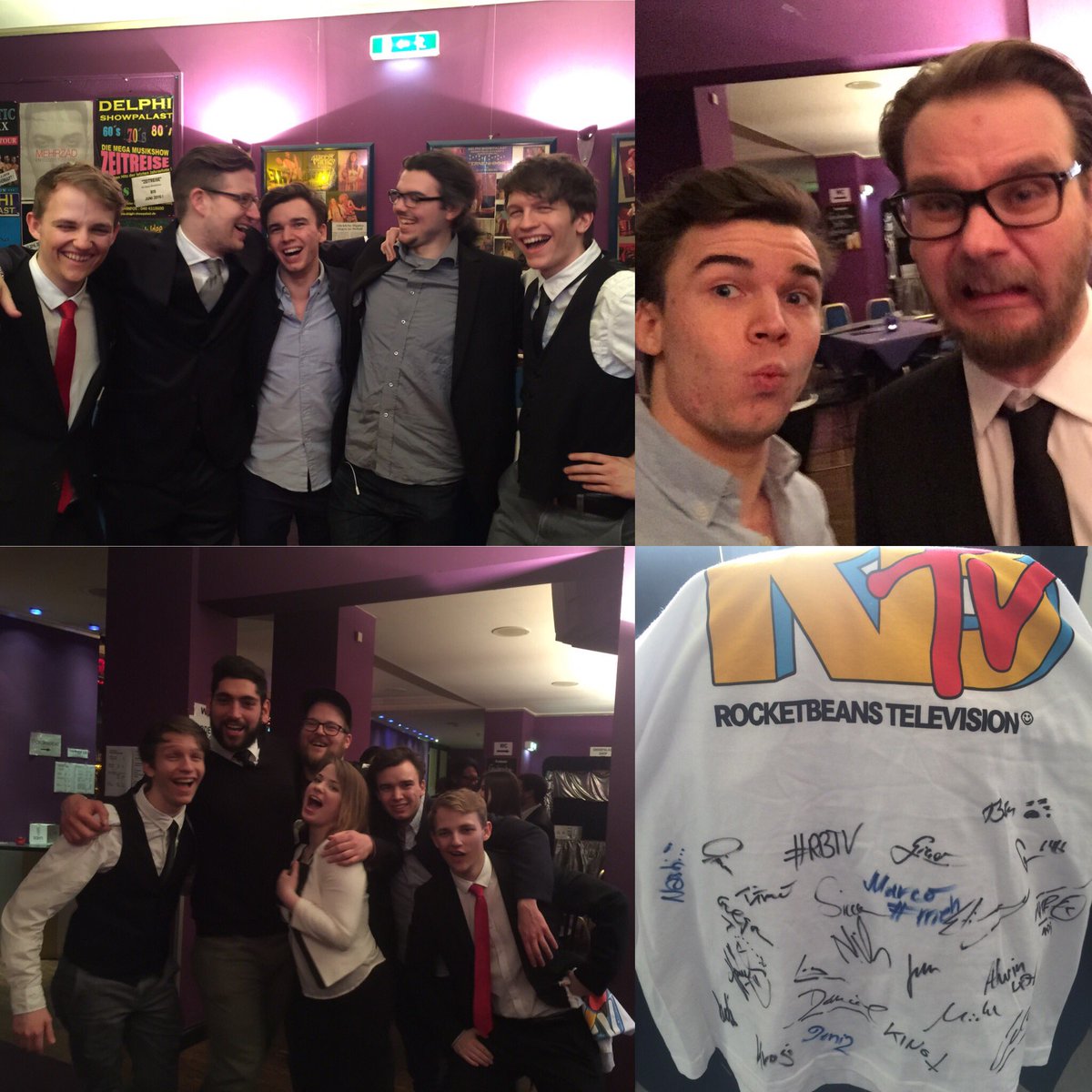 alechacks's tweet photo. Best Show Ever @TheRocketBeans @EtienneToGo @Ginosaurier @LeSchroeck #rbtv #bjlive #kino+ https://t.co/mT9oe1VdWn https://t.co/MjRKuiVTbk