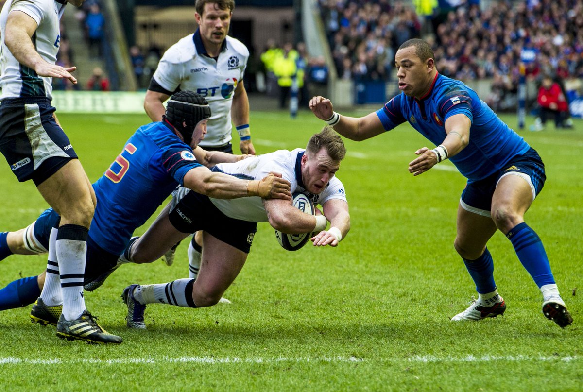 Scotlandteam's tweet photo. BREAKING - Congratulations @StuartWHOGG_ who has been voted 2016 RBS 6 Nations Player of the Championship #AsOne https://t.co/lNilAUg8Qj