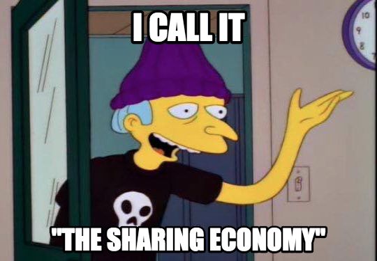 rankandfileca's tweet photo. You've all heard of #Uber and #Airbnb? I call it "The #SharingEconomy" | #canlab #cdnpoli #uspoli #sameoldscam https://t.co/VNt4KNAOFN