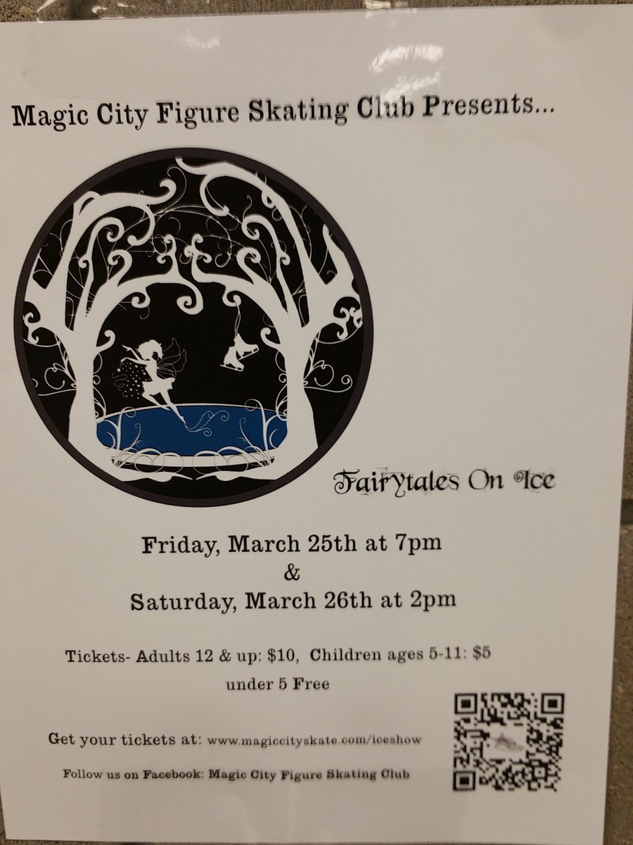 maysaarena's tweet photo. Come out to the @maysaarena to support the #MCFSC #IceShow Friday and Saturday https://t.co/UVSa3cfL3i