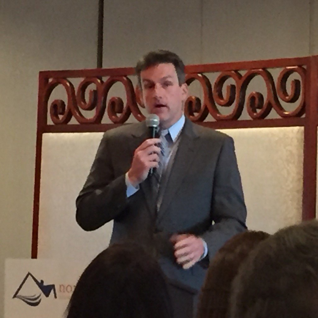 RealtorDuff's tweet photo. Secy #JayAsh speaking to #NSAR in #Salem about the #economy &amp; #housing #mapoli #realestate #housing https://t.co/4joC5VSxzD