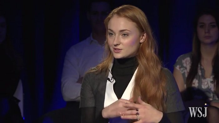 WatchersOTWall's tweet photo. Sophie Turner talks Sansa's future on Game of Thrones, Amanda Peet stops by Conan and more - https://t.co/3fNaxnD0Dg https://t.co/lZsg1QF99v