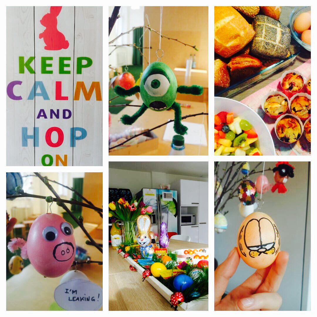EdelmanGER's tweet image. Osterstimmung bei #Edelmanergo: Beim Osterfrühstück wurden die kreativsten Eierbemalungen geehrt #Edelculture