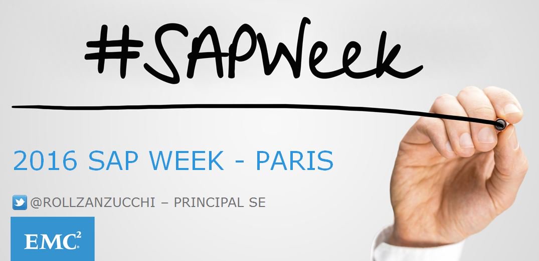 RollZanzucchi's tweet image. @sakacc 7 April - Ready for my SAPWeek in Paris ;-) #EMCSAP