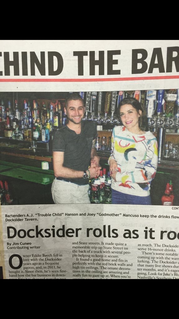 TheDocksider's tweet photo. Check us out in today's paper! https://t.co/1y3Ky1HkOO