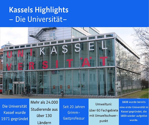 In 2 Wochen startet das neue Semester an der Uni #Kassel. Infos zur Uni gibt´s hier bit.ly/universität (tro) https://t.co/kjGxUrM995