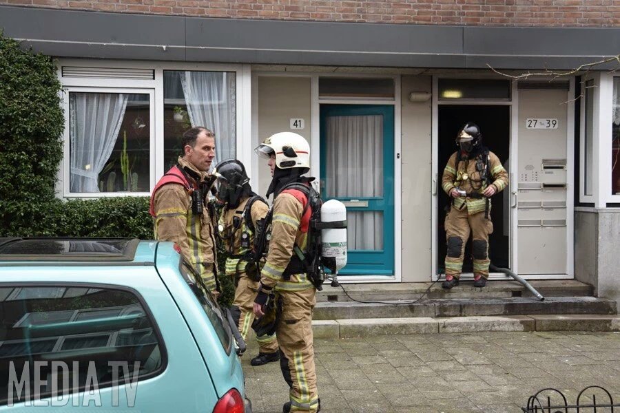 Brandmeester # betrof een kinderwagen in brand in het pprtiek#inzetbaar
