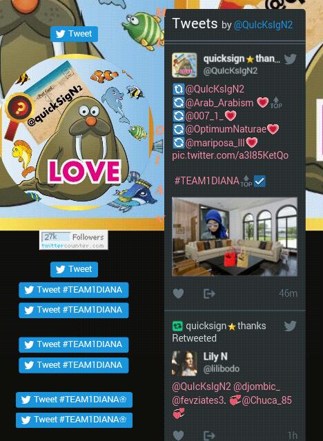 Fast_0010's tweet photo. @QuIcKsIgN2 💝
@007_1_ 💕
@OptimumNaturae 💕
@mariposa_lll 💕
#TEAM1DIANA https://t.co/nE9WGZRZ9d