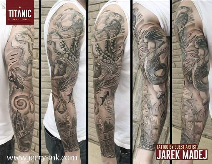 27 Themed Tattoo Sleeves That Are Basically Works Of Art