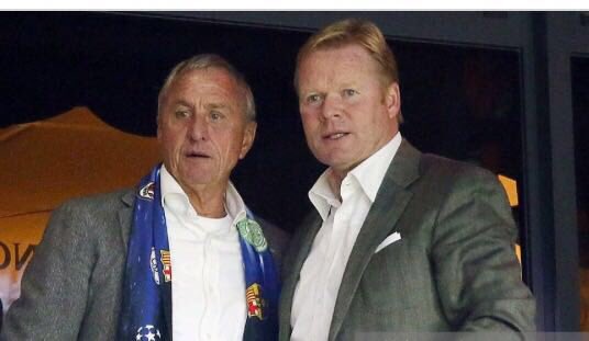 RonaldKoeman's tweet photo. Diep bedroefd om het overlijden van mijn beste coach en goede vriend. Bedankt voor alles. Voor altijd in ons hart. https://t.co/mrVDfwsCos