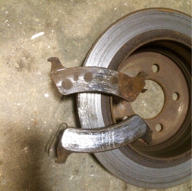 hellogabes's tweet photo. Today you’ll need brake pads but put it off and you might need rotors. Don’t ignore the early warning signs! https://t.co/YszJCOhwXG
