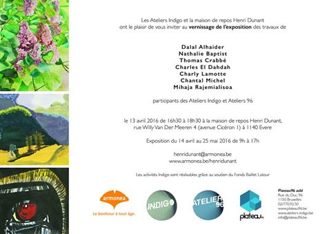 Plateau96's tweet photo. #Exposition des #ateliersindigo soutenez nos artistes - contribuez à l'inclusion de personnes porteuses de handicap! https://t.co/f4HyxZmW8E