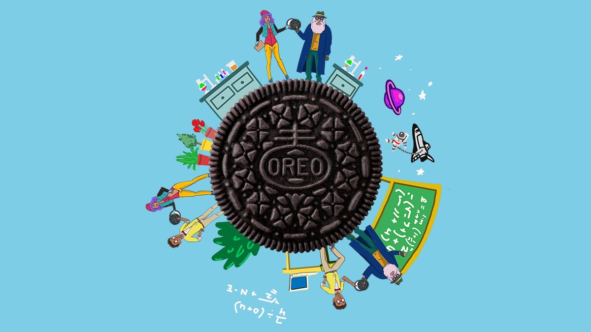 Oreo's tweet photo. Open up with Oreo and discover a new world around you. https://t.co/JrgNOni1Da