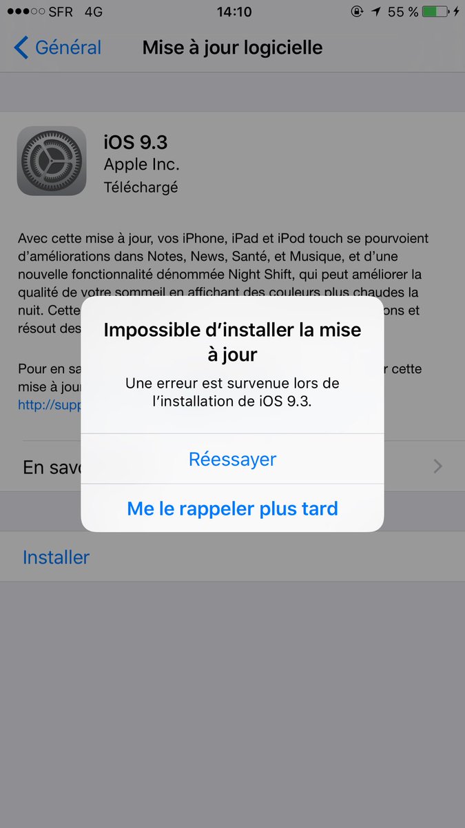 Cl3men91's tweet image. @AppleSupport WHY? 😅😅😅 #appleIOS9.3
