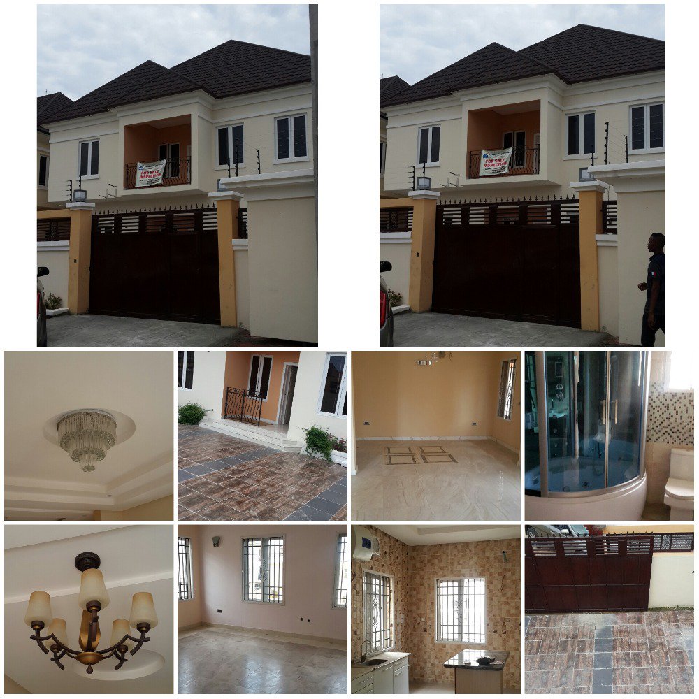 EkoRealtyNG's tweet photo. For SALE: 4 bedroom detached duplex with bq at Agungi, Lekki. Price is N50m. Ample parking space, gated area, etc https://t.co/qp1fezdhCY