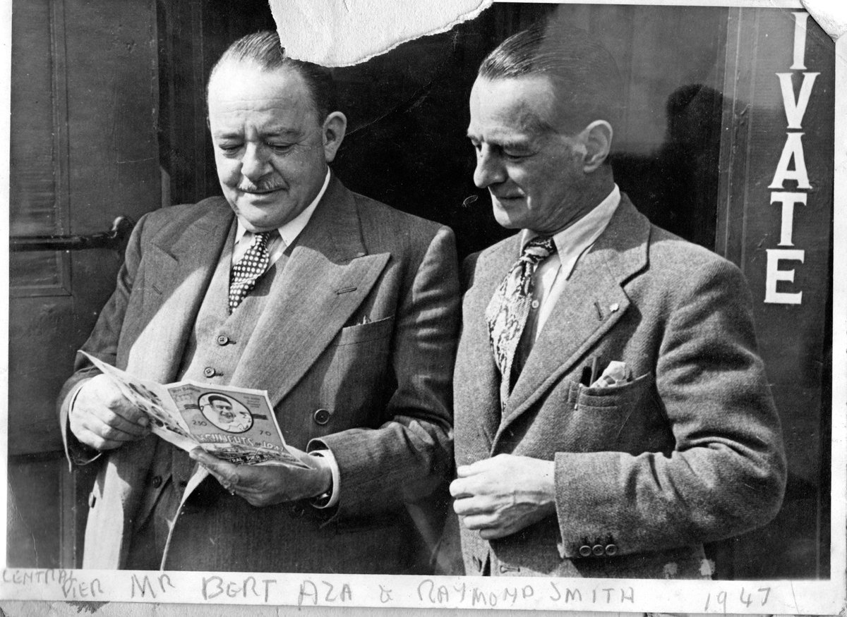 #RaymondSmith with #BertAza Century Pier 1947 <a href="/OurGracieFields/">OfficialGracieFields</a>