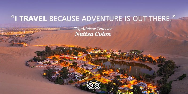 Tripadvisor's tweet photo. Find your adventure. #WhyWeTravel https://t.co/DdbRiyxclE