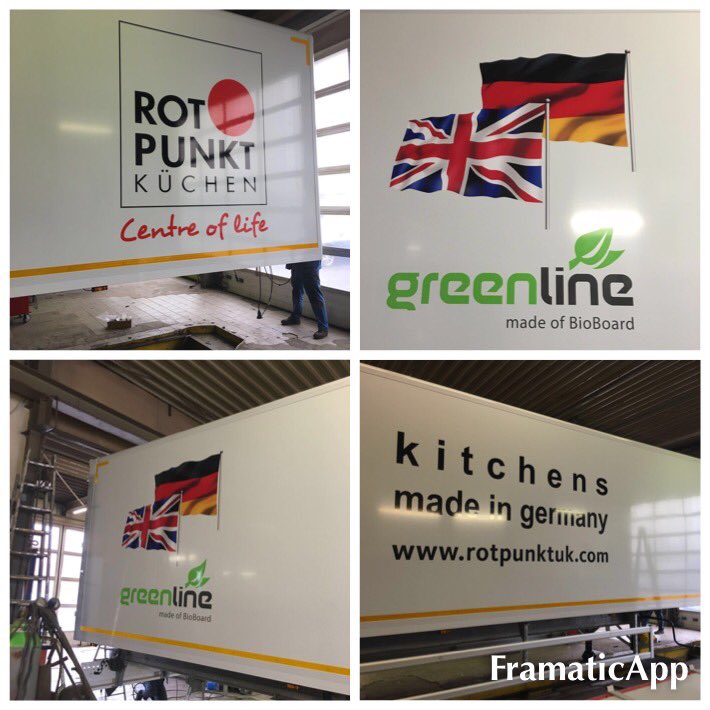 rotpunktuk's tweet photo. After record growth in the UK, look out for our new vehicles delivering quality German kitchens around the UK. https://t.co/m0pcG8M8ac